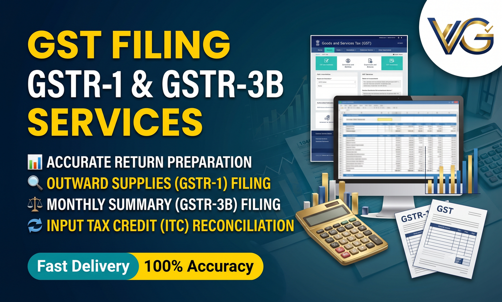 GSTR - 1 & GSTR - 3B Filling